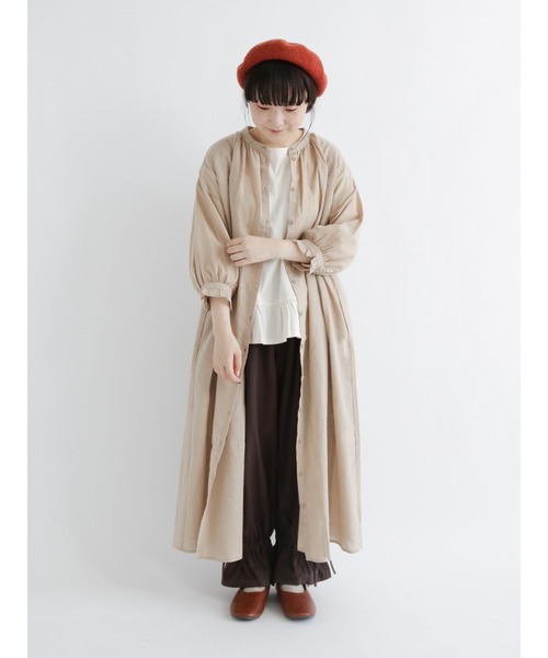 Samansa Mos2（サマンサ モスモス）の「刺繍ワンピース（ワンピース・レディース・ブラック/ベージュ/ブラウン・ﾌﾘ-）」の3枚目の写真