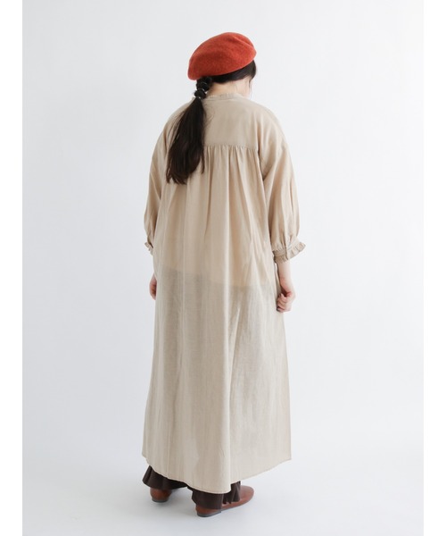 Samansa Mos2（サマンサ モスモス）の「刺繍ワンピース（ワンピース・レディース・ブラック/ベージュ/ブラウン・ﾌﾘ-）」の10枚目の写真