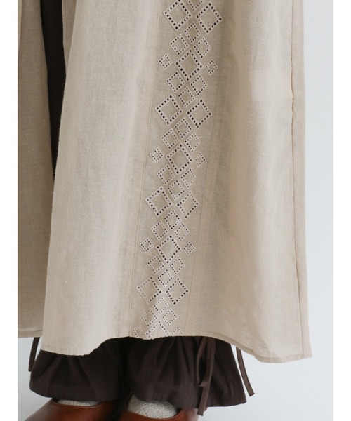 Samansa Mos2（サマンサ モスモス）の「刺繍ワンピース（ワンピース・レディース・ブラック/ベージュ/ブラウン・ﾌﾘ-）」の19枚目の写真