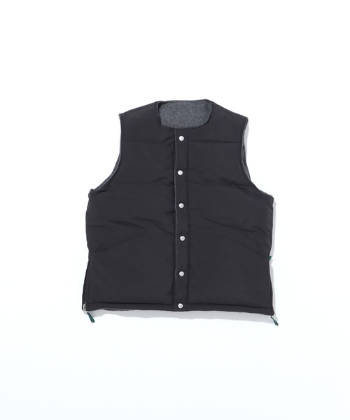 FIDELITY（フィデリティ）の「REVERSIBLE DOWN VEST / リバーシブル ダウンベスト（ベスト・メンズ・ネイビー/カーキ/グレー・LARGE/X-LARGE/MEDIUM/SMALL）」の6枚目の写真