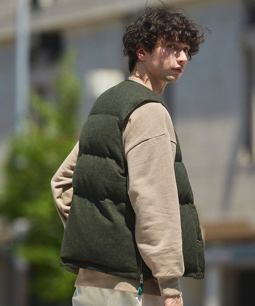 FIDELITY（フィデリティ）の「REVERSIBLE DOWN VEST / リバーシブル ダウンベスト（ベスト・メンズ・ネイビー/カーキ/グレー・LARGE/X-LARGE/MEDIUM/SMALL）」の22枚目の写真