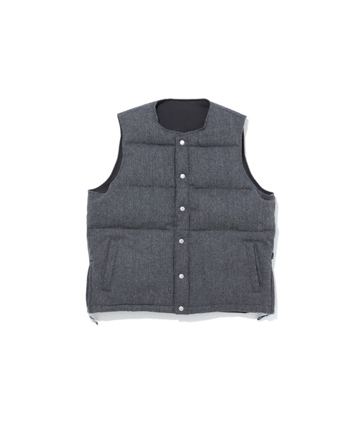 FIDELITY（フィデリティ）の「REVERSIBLE DOWN VEST / リバーシブル ダウンベスト（ベスト・メンズ・ネイビー/カーキ/グレー・LARGE/X-LARGE/MEDIUM/SMALL）」の20枚目の写真
