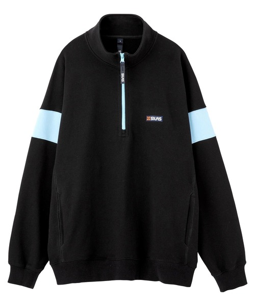 SILAS（サイラス）の「BICOLOR SWEAT PULLOVER（スウェット・メンズ・ブラック/ブラウン/グリーン・M/L/XL）」の6枚目の写真