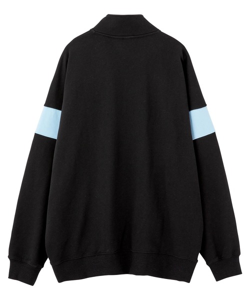 SILAS（サイラス）の「BICOLOR SWEAT PULLOVER（スウェット・メンズ・ブラック/ブラウン/グリーン・M/L/XL）」の7枚目の写真