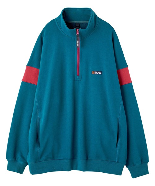 SILAS（サイラス）の「BICOLOR SWEAT PULLOVER（スウェット・メンズ・ブラック/ブラウン/グリーン・M/L/XL）」の21枚目の写真