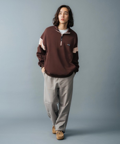 SILAS（サイラス）の「BICOLOR SWEAT PULLOVER（スウェット・メンズ・ブラック/ブラウン/グリーン・M/L/XL）」の20枚目の写真