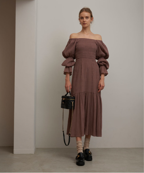 RANDA（ランダ）の「ボリュームソールベルトローファー（ローファー・レディース・ブラック/ダークブラウン/チェック/アイボリー・LL/S/M/L）」の12枚目の写真