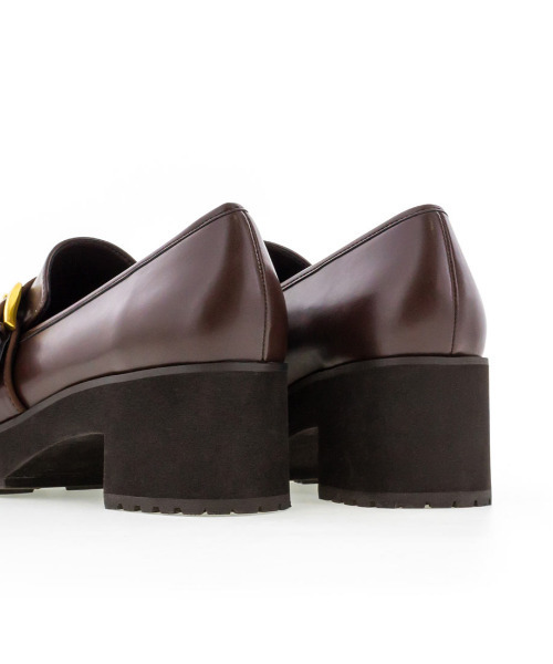 RANDA（ランダ）の「ボリュームソールベルトローファー（ローファー・レディース・ブラック/ダークブラウン/チェック/アイボリー・LL/S/M/L）」の20枚目の写真