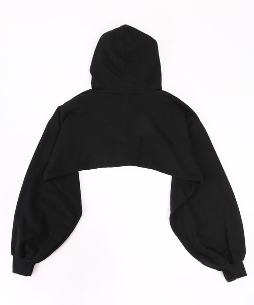 PHILLY(フィリー)の「2WAY SETショートパーカー(パーカー・レディース・ライトグレー/ブラック・FREE)」の11枚目の写真