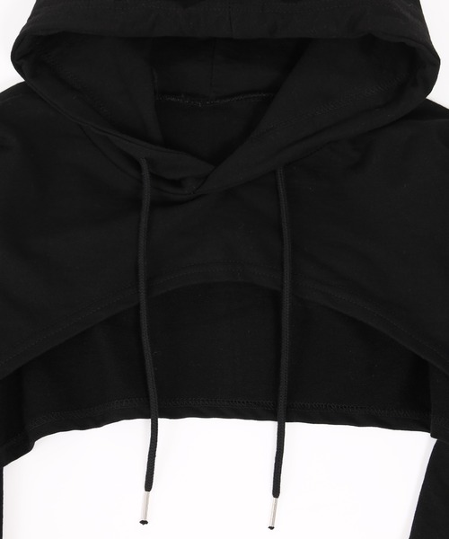 PHILLY(フィリー)の「2WAY SETショートパーカー(パーカー・レディース・ライトグレー/ブラック・FREE)」の17枚目の写真