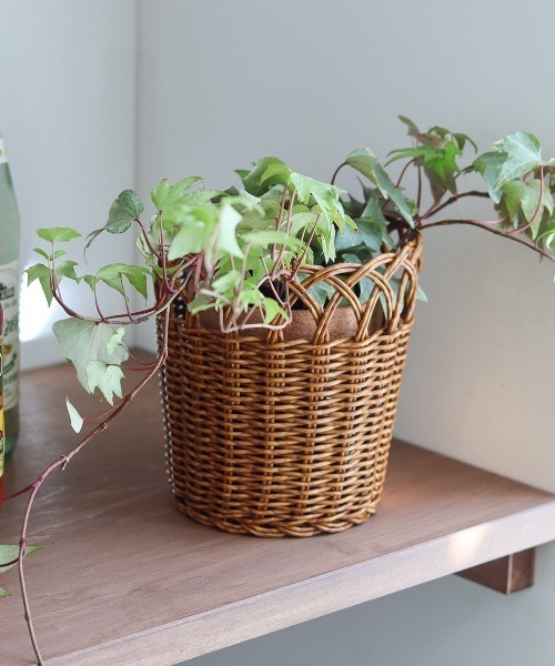 TIMELESS COMFORT(タイムレスコンフォート)の「UTILE(ユティル)洗えるフラワーポットLL(収納グッズ・レディース・ブラウン・ONE SIZE)」の8枚目の写真