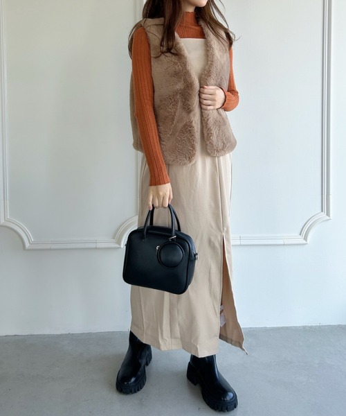 セール】フェイクファーベスト（ベスト）｜Loueme（ルエム）の