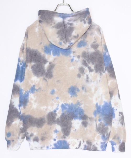 LONSDALE（ロンズデール）の「LONSDALE タイダイスウェット オーバーサイズ スウェットパーカー（パーカー・メンズ・ベージュ/チャコール・LL/M/L）」の5枚目の写真