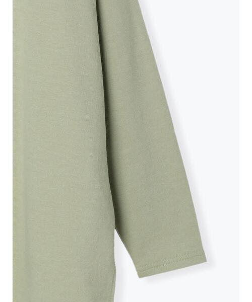 Samansa Mos2 blue（サマンサモスモスブルー）の「ポンチョチュニック（Tシャツ/カットソー・レディース・オフホワイト/グリーン/ブラック・ﾌﾘ-）」の10枚目の写真