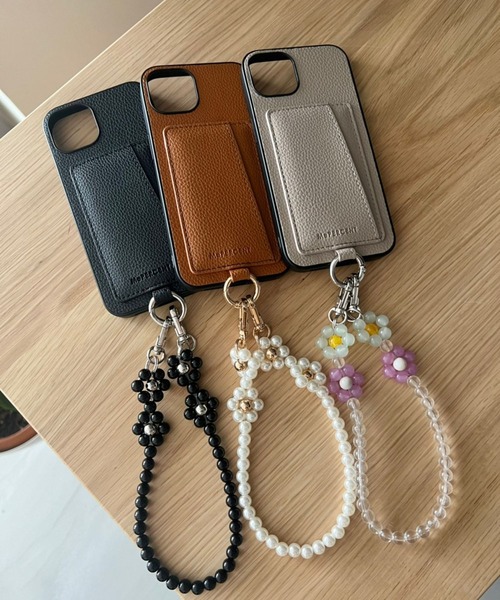 Me%（ミィパーセント）の「【12/12pro対応】フェイクレザーカラビナ