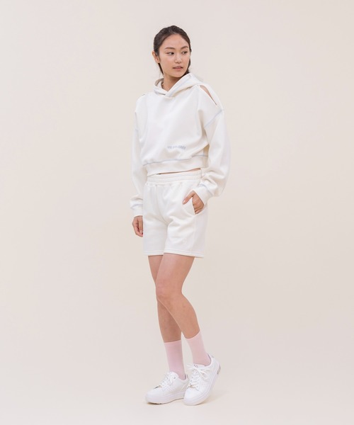 le coq sportif（ルコックスポルティフ）の「【WEB限定カプセルコレクション】 フーディー　ダンボールスウェット ルコック レディース スポーツ（パーカー・レディース・ブルー/ブラック/ホワイト/ピンク・L/M(M)/SS/S）」の22枚目の写真