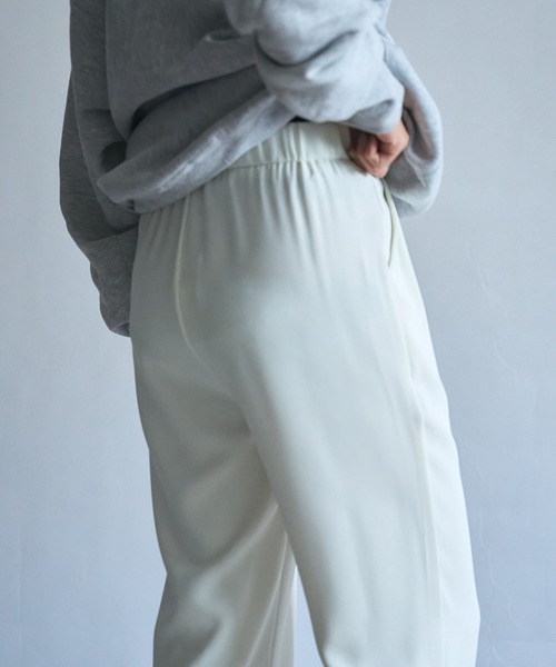 SETUP7(セットアップセブン)の「【SETUP7】ツータックストレートパンツ SCCH241(その他パンツ・レディース・ピンク/ホワイト/ブラウン/ピンク系その他2/ブラック/グレー・2/3/4)」の12枚目の写真