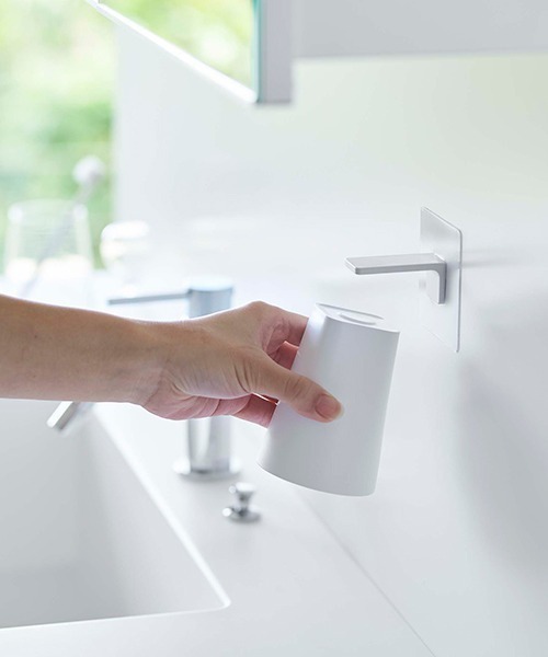 tower（タワー）の「WEB限定 tower フィルムフック マグネットタンブラー ホワイト（バス/トイレグッズ・レディース・ホワイト・FREE）」の6枚目の写真