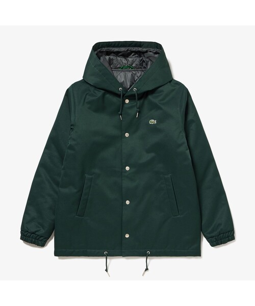 LACOSTE(ラコステ)の「フード付きコーチジャケット(ブルゾン・メンズ・ブラック/ダークグリーン/ネイビー・48/46/50/52)」の15枚目の写真