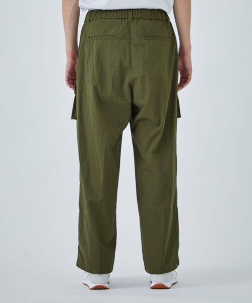 CITY TOKYO（シティトウキョウ）の「SYNTHETICスーパーワイドスラックス（スラックス・メンズ・ブラック/カーキ・1/2）」の17枚目の写真