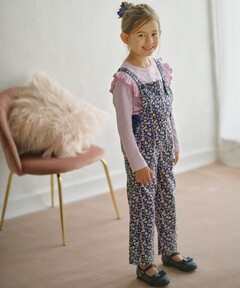 セール】INTESA made in ITALY 小花柄オールインワン（つなぎ