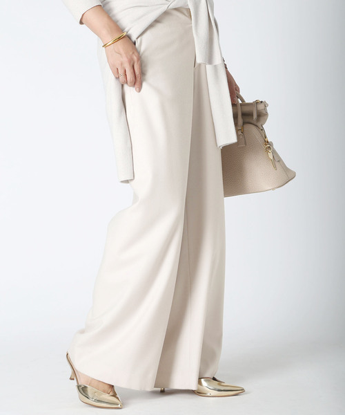 Deuxieme Classe（ドゥーズィエムクラス）の「フラノ ワイドパンツ