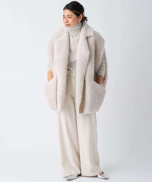 Deuxieme Classe（ドゥーズィエムクラス）の「フラノ ワイドパンツ