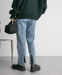 KBF | BACKスリットデニム(デニムパンツ)