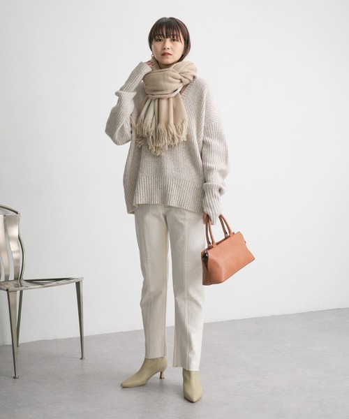 KBF(ケイビーエフ)の「BACKスリットデニム(デニムパンツ・レディース・ライトブルー/ノンウォッシュ/ナチュラル・34/36/38)」の22枚目の写真