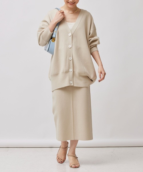 BABYLONE（バビロン）の「コットンウールニットカーディガン