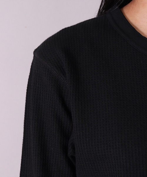 JEMORGAN(ジェーイーモーガン)の「(LK)【JEMORGAN】【パックT】ワッフル ヘンリーネック 長袖 Tシャツ(Tシャツ/カットソー・メンズ・ホワイト/ブラック/杢グレー/ナチュラル・MEDIUM/LARGE/X-LARGE)」の18枚目の写真