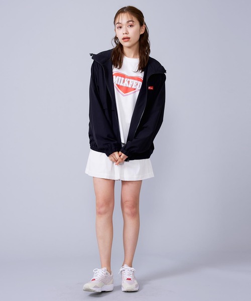 MILKFED.(ミルクフェド)の「BACK LOGO MOUNTAIN PARKA(マウンテンパーカー・レディース・ライトグリーン/レッド/オフホワイト/ブラック・S/M)」の18枚目の写真