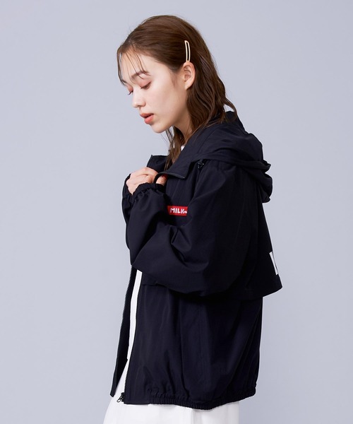 MILKFED.(ミルクフェド)の「BACK LOGO MOUNTAIN PARKA(マウンテンパーカー・レディース・ライトグリーン/レッド/オフホワイト/ブラック・S/M)」の17枚目の写真