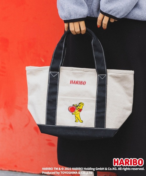 BAYFLOW(ベイフロー)の「HARIBOロゴトートM(トートバッグ・レディース・ナチュラル・FREE)」の1枚目の写真