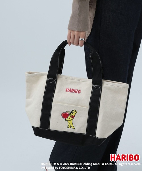 BAYFLOW(ベイフロー)の「HARIBOロゴトートM(トートバッグ・レディース・ナチュラル・FREE)」の5枚目の写真