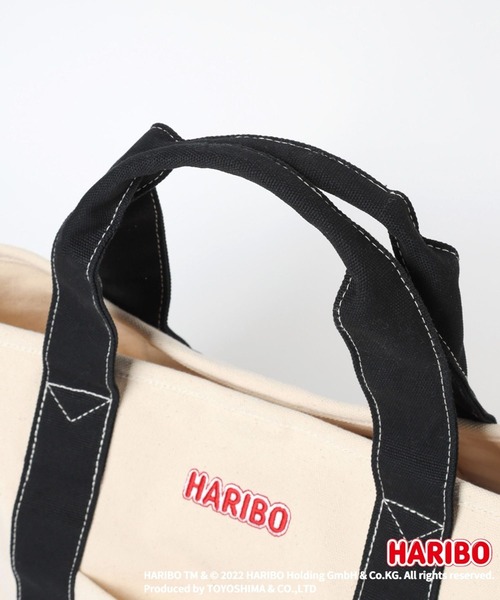 BAYFLOW(ベイフロー)の「HARIBOロゴトートM(トートバッグ・レディース・ナチュラル・FREE)」の2枚目の写真