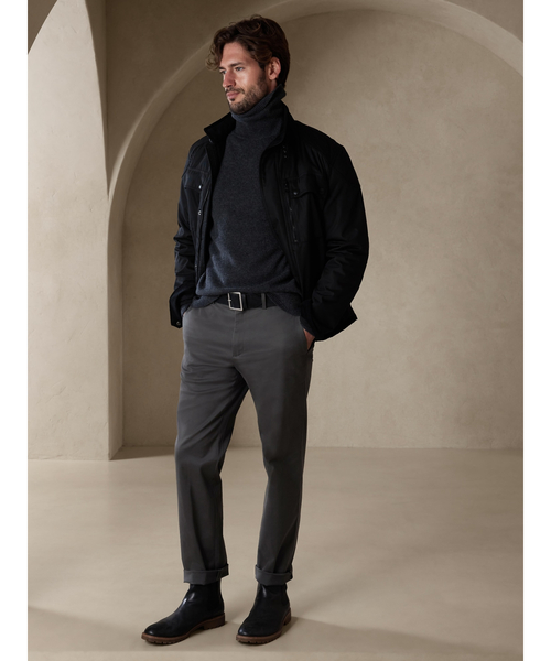 Banana Republic（バナナリパブリック）の「Rapid Movement ストレートチノパンツ（チノパンツ・メンズ・ネイビー/ベージュ/ブラック/ライトブラウン/チャコールグレー・31W 30L/29W 30L/30W 30L/33W 30L/32W 30L/28W 30L/34W 30L）」の6枚目の写真
