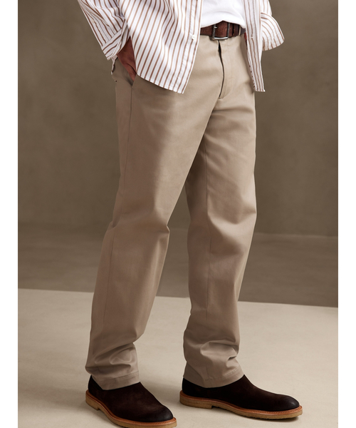 Banana Republic（バナナリパブリック）の「Rapid Movement ストレートチノパンツ（チノパンツ・メンズ・ネイビー/ベージュ/ブラック/ライトブラウン/チャコールグレー・31W 30L/29W 30L/30W 30L/33W 30L/32W 30L/28W 30L/34W 30L）」の11枚目の写真