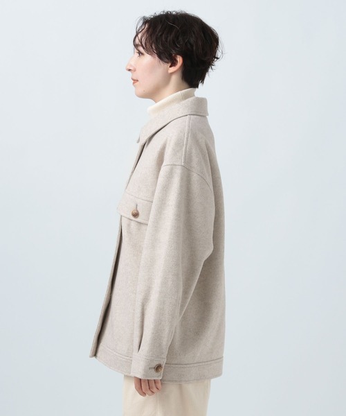 BAYFLOW（ベイフロー）の「起毛シャツジャケット（その他アウター 