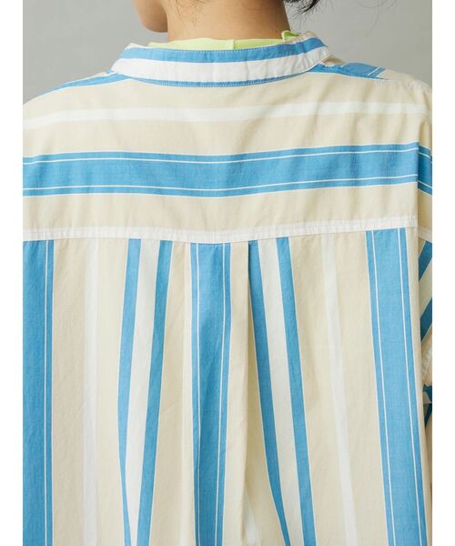 CRAFT STANDARD BOUTIQUE(クラフトスタンダードブティック)の「スキッパーワンピース(ワンピース・レディース・グレー系その他2/サックスブルー系3/ブルー系その他6/オフホワイト/イエロー系その他2・FREE)」の12枚目の写真