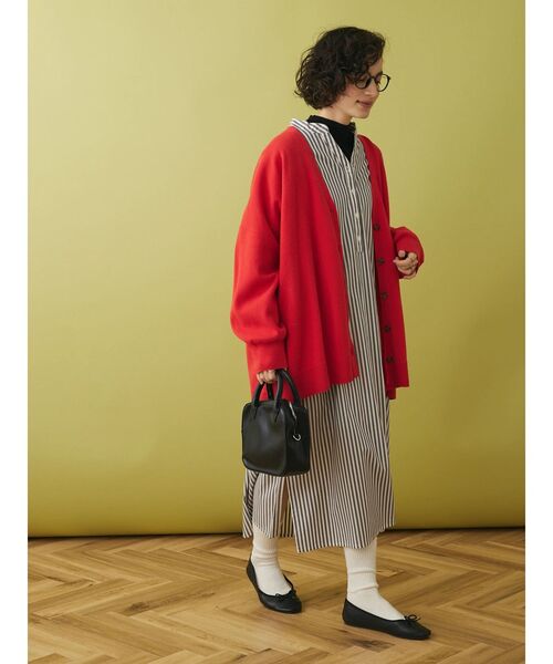 CRAFT STANDARD BOUTIQUE(クラフトスタンダードブティック)の「スキッパーワンピース(ワンピース・レディース・グレー系その他2/サックスブルー系3/ブルー系その他6/オフホワイト/イエロー系その他2・FREE)」の20枚目の写真