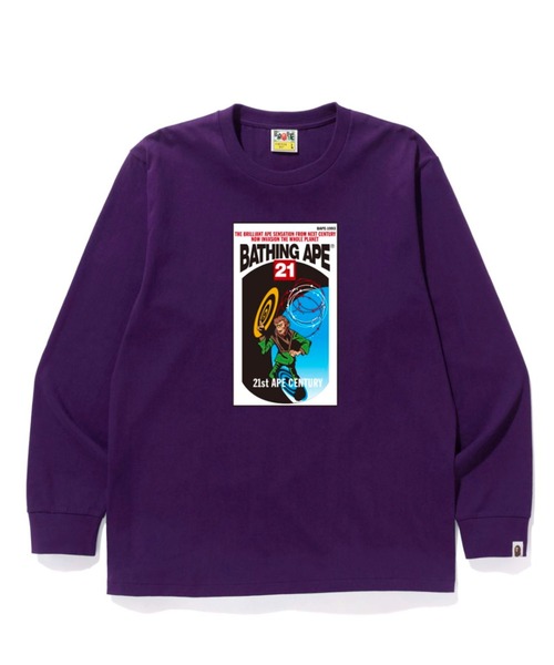 BATHING APE L/S TEE M