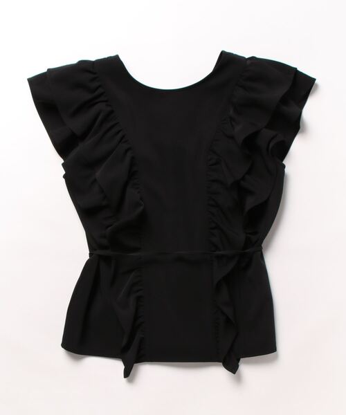 SNIDEL(スナイデル)の「ボリュームラッフルフリルブラウス(シャツ/ブラウス・レディース・ミント/ブラック/アイボリー・FREE)」の15枚目の写真