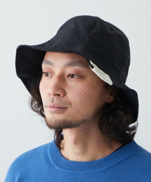 CIAOPANIC TYPY(チャオパニックティピー)の「□ワッシャーナイロンチューリップハット(ハット・メンズ・ブルー/ベージュ/ブラック・ONE SIZE)」の16枚目の写真