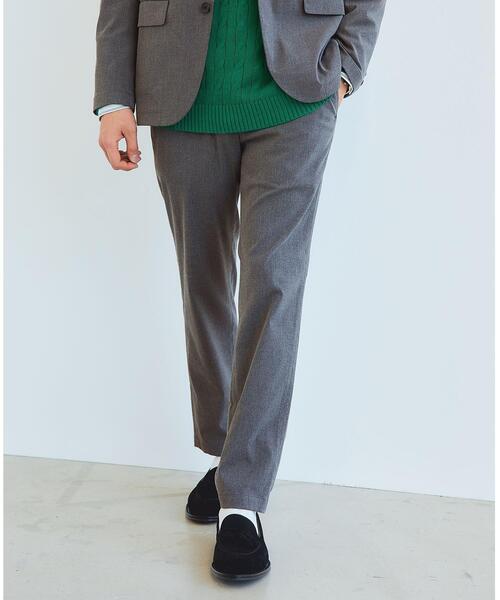 green label relaxing（グリーンレーベルリラクシング）の「TRホップサック ナロー ユーティリティ パンツ 9分丈 -ストレッチ-（その他パンツ・メンズ・グレー/ベージュ/ネイビー・L/S/XL/M/XS）」の2枚目の写真