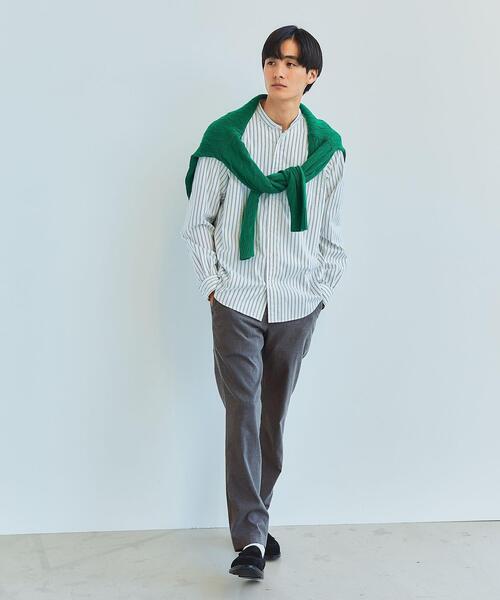 green label relaxing（グリーンレーベルリラクシング）の「TRホップサック ナロー ユーティリティ パンツ 9分丈 -ストレッチ-（その他パンツ・メンズ・グレー/ベージュ/ネイビー・L/S/XL/M/XS）」の12枚目の写真