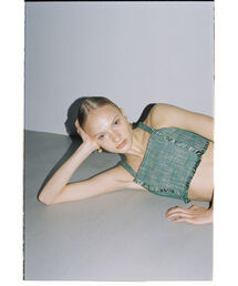 Ray BEAMS | Ray BEAMS / ツイード ビスチェ(キャミソール)