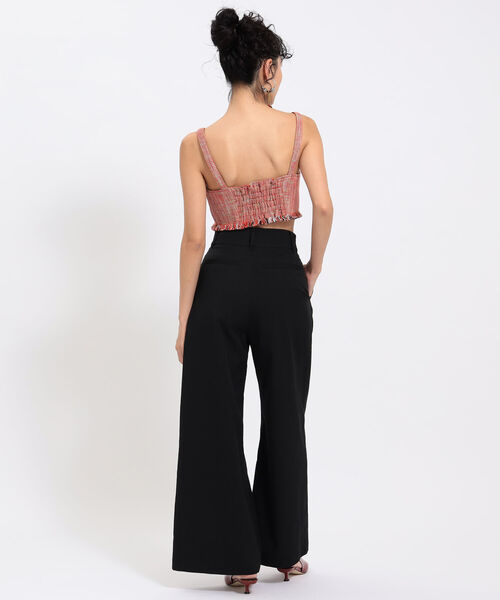 Ray BEAMS（レイビームス）の「Ray BEAMS / ツイード ビスチェ（キャミソール・レディース・レッド/グリーン・0/1）」の17枚目の写真