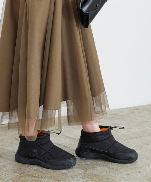 撥水ウィンターショートブーツ