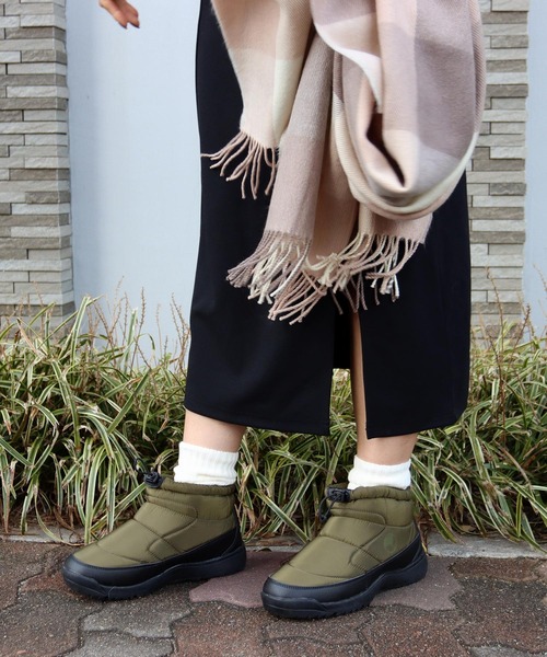 撥水ウィンターショートブーツ